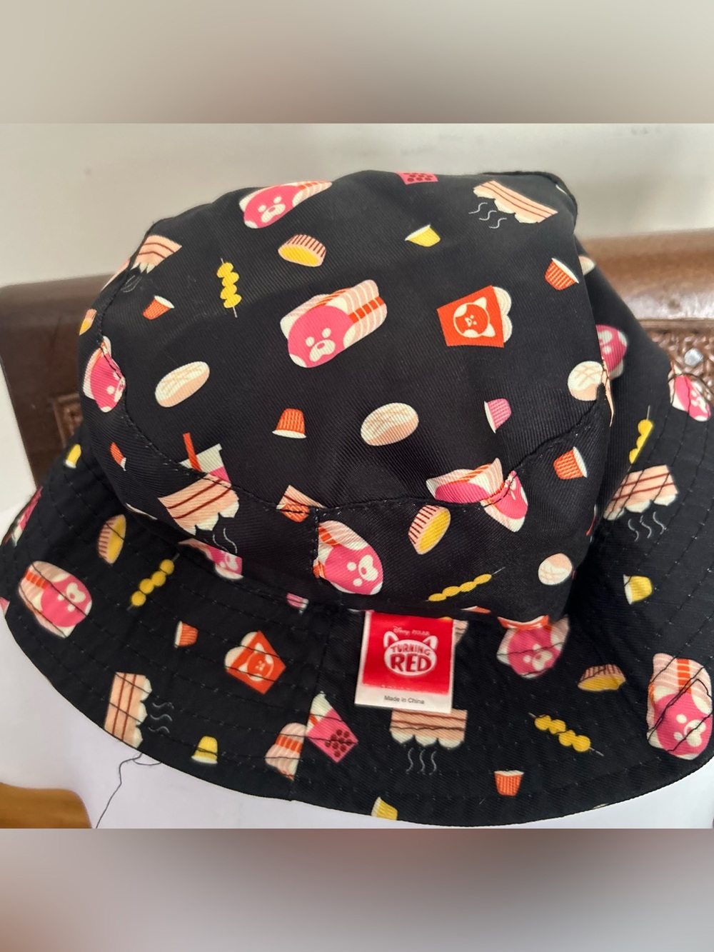 Disney Pixar Turning Red Allover Food Print Bucket Hat